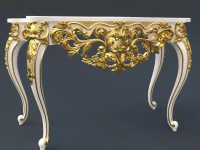  TOILET TABLE 3D model