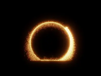 Dr Strange portal effect 3D model