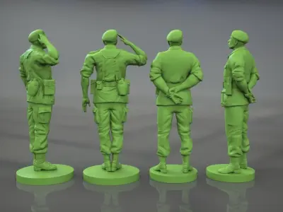 Commandos 3D print model