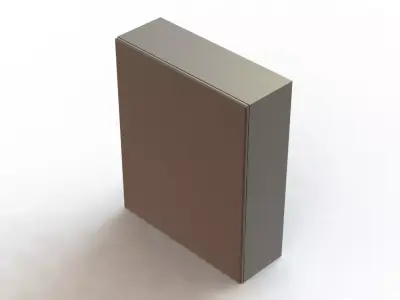 Painel Eletrico 350 x 1000 x 1200 Electrical Panel 3D model