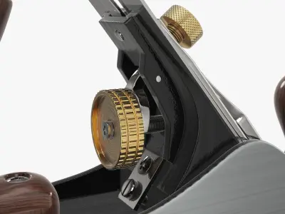 Smoothing hand bench plane 3D model