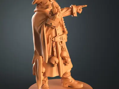Traitor naval captain 3D print model
