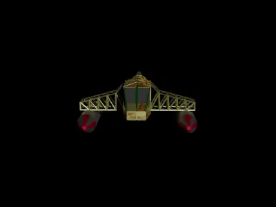 Saar Fighter 3D model