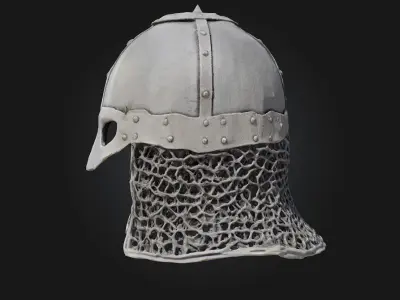 Viking Warrior Helm 3D model