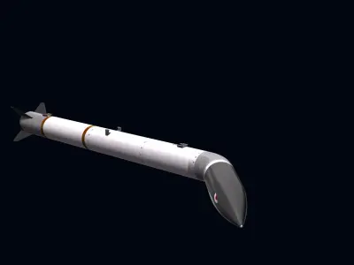 MUTANT Missile 3D model