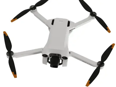 DJI Mini 3 Pro 3d Model 3D model