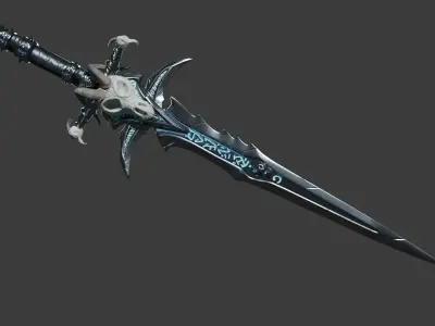 Sword Free 3D model shop