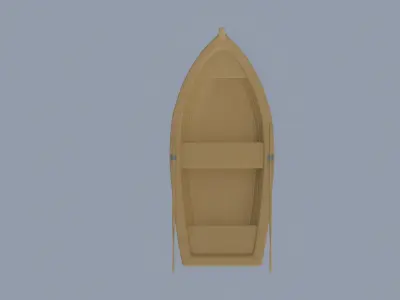 boat model 3D model from CGTrader
