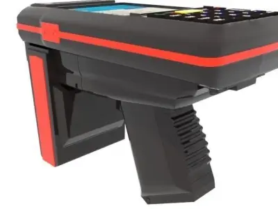 Hand held RFID AB reader 3D model