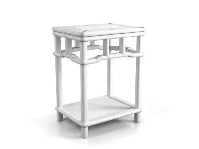 Chinese Ming Style Accent Side Table 3D model