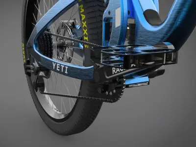 Yeti SB5 Beti Mountain Bike 3D model