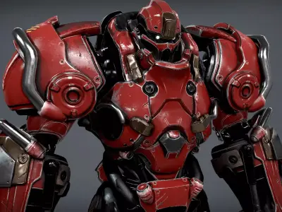 Sci Fi Power Suit - Advanced Pack 3D model