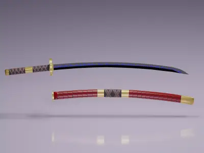 Zoro Sandai Kitetsu 3D model