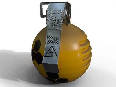  Grenade 3D model