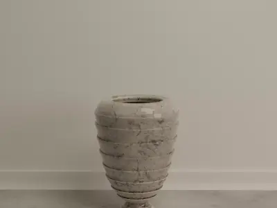 Layered Vase - inspired by an Armadillo Free 3D model