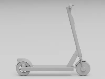 E-Scooter electric city scooter 3D model
