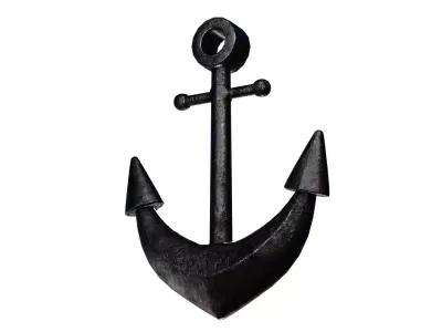Anchor Low-poly 3D model purchase