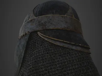 Scandinavian Helmet 3D model