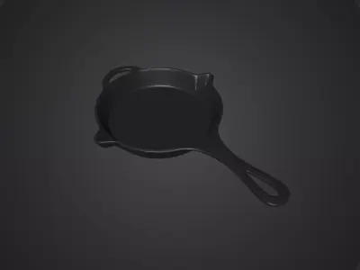 PUBG Pan Low-poly 3D model