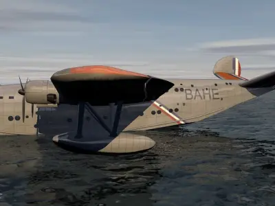 Sud Est Se-200 Amphitrite  -  LeO H-49 3D model