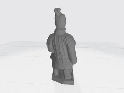 Terracotta Warriors Soldier 3D Model 3D print model purchase