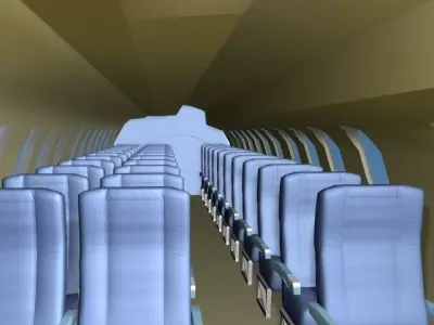 SAAB 340 Air New Zealand Link 3D model