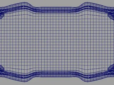 Victorian Table Low-poly 3D model