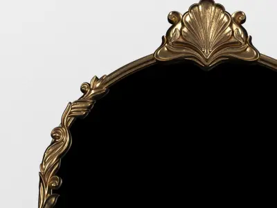 Camillia Portrait Mirror Anthropologie 3D model
