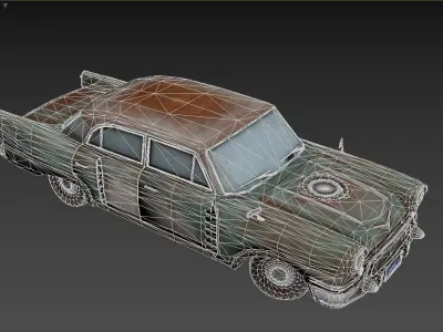 3D model of an old Low-poly 3D model by tung14726492