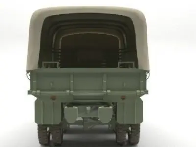 Soldier tanker 3D model