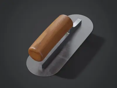 Mini Pool Trowel 3D model