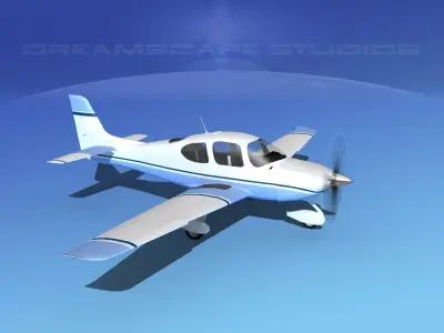 Cirrus SR22 V05 3D model