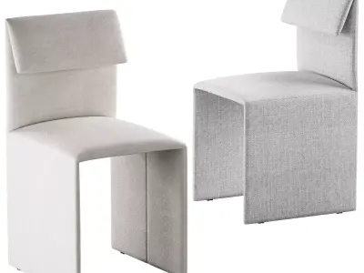 324 Resident Sacha Chair by Philippe Malouin 3D model