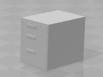 Abicon Equipment Locker 3D model
