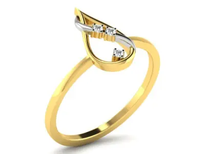  Engagement ring  55 light weight3dm cad files  part 06 3D print model