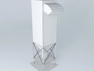 Nestro filter unit Free 3D model
