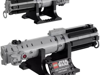 Lego - 40483  Luke Skywalker s Lightsaber 3D model