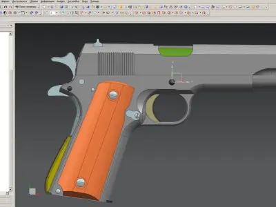 Colt M1911-A1 3d models 3D model