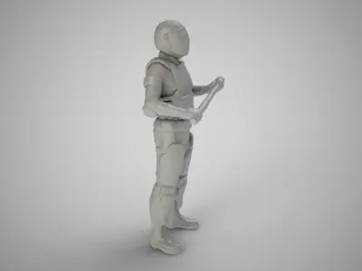Riot Cop 3D print model