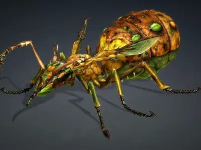 Ant Monster-V1d 3D model