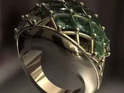 Rendering Anello D Free 3D model buy