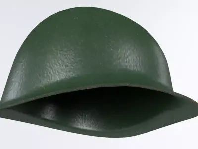 American M1 Helmet Low-poly 3D model
