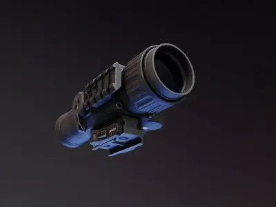 Operator 640 Thermal Scope Low-poly 3D model