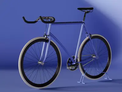 Classic Bike 3D model purchase