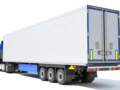 Refrigerator Truck 3D model