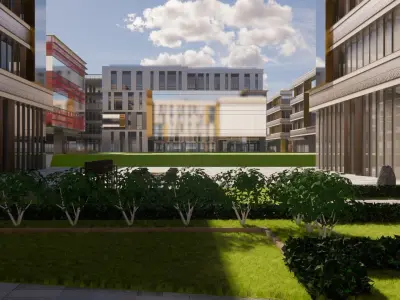   Garden City- The office building  Free 3D model