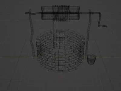 Well model 3D model