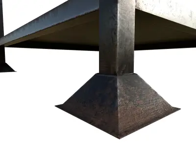 Stillage storage Low-poly 3D model Low-poly 3D model