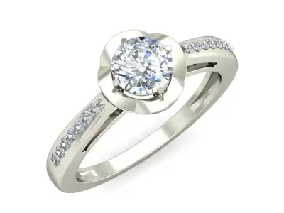 Wedding Ring  3D print model 159