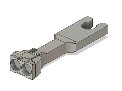 OO HO Magnetic Buckeye Couplings for Airfix Models 3D print model